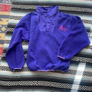 Vintage Angel Fire Resort fleece pullover